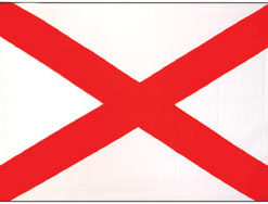 2'x3' Alabama Polyester Flag