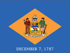 2'x3' Delaware Polyester Flag