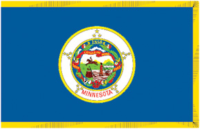 2'x3' Minnesota Polyester Flag