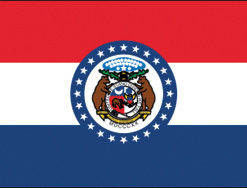 2'x3' Missouri Polyester Flag