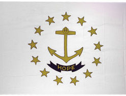 2'x3' Rhode Island Polyester Flag