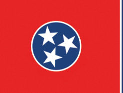 2'x3' Tennessee Polyester Flag