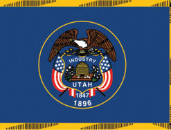 2'x3' Utah Polyester Flag