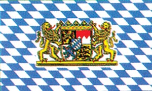 Bavaria flag 2X3ft poly 