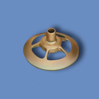 Federal Gold Floor Stand