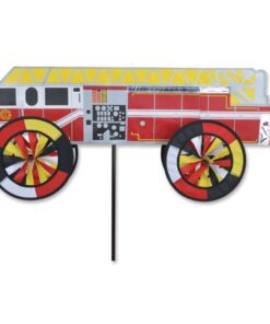 Fire Truck Wind Wheel Spinner