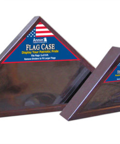 Cherry Wood Flag Case
