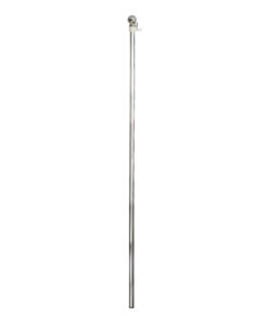 Brushed Aluminum 6ft Flagpole -1.25