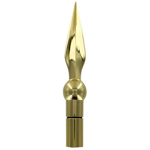 Brass Flagpole Staff Spear