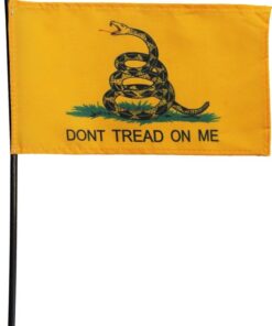 Gadsden - 4"x6" Gadsden Stick Flag