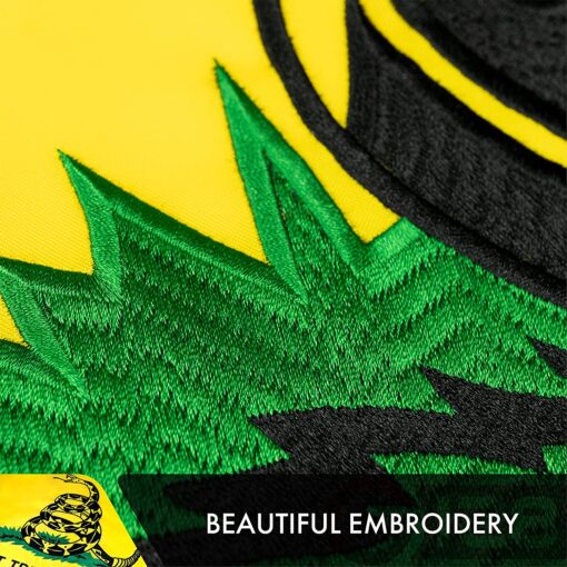 Dont Tread on Me Flag 3x5 Ft Embroidered Gadsden Flag