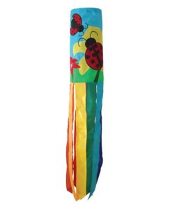 Ladybug Flower 40" Windsocks