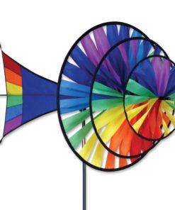 Large Rainbow Triple Spinners