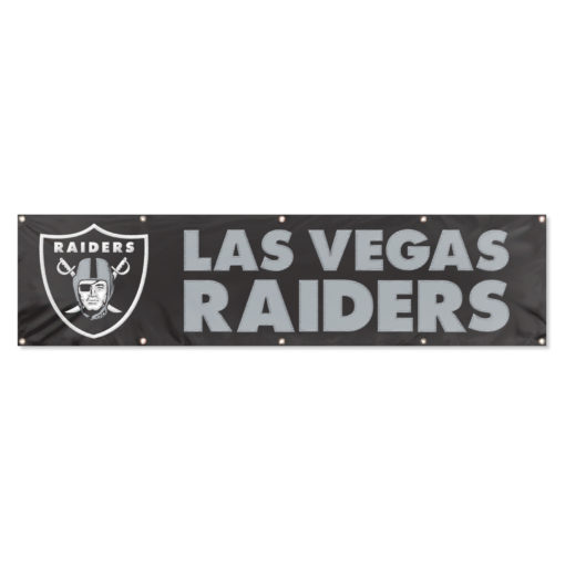 Raiders 8'x2' Applique Banner