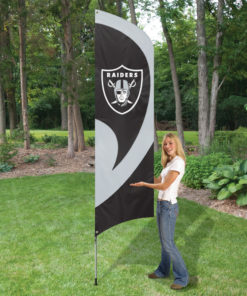 Las Vegas Raiders Tall Team Flag Kit
