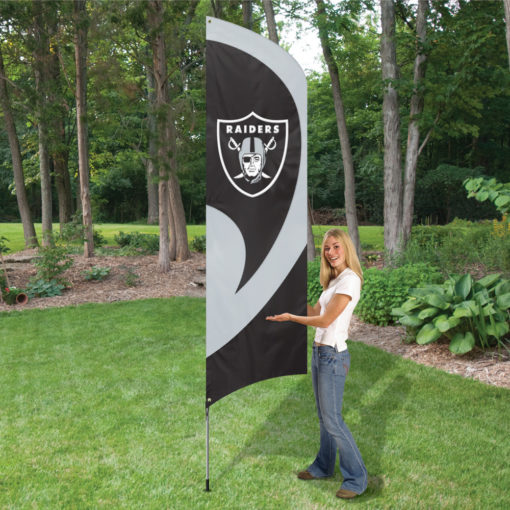 Las Vegas Raiders Tall Team Flag Kit