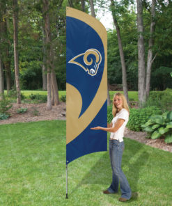Los Angeles Rams Tall Team Flag Kit