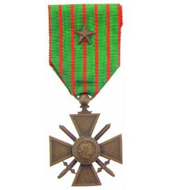 French Croix De Guerre WWI 1914 1918