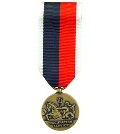 USMC Occupation Service Mini Medal