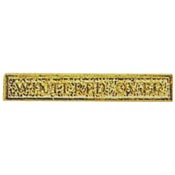 Gold Large Wintered Over Clasp
