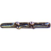 Silver Good Conduct Knot 2 Knot. 3/4"