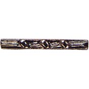 Silver Good Conduct Knot 3 Knot. 3/4"