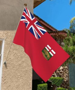 Manitoba Flag 3x5ft Poly, Manitoba Flag 3x5 ft Polyester Canadian Province