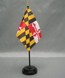 Maryland Miniature State Stick Flag