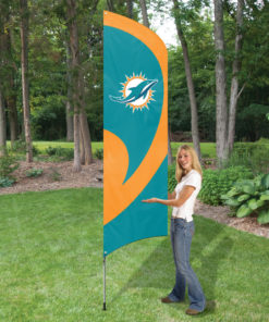 Dolphins Tall Team Flag Kit