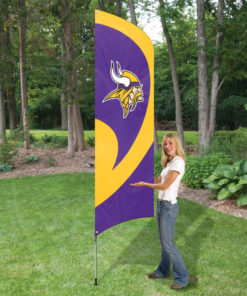 Minnesota Vikings Tall Team Flag Kit