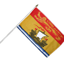 New Brunswick Canadian Province 12"x18" Stick Flag