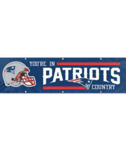 New England Patriots Giant 8' x 2' Banner