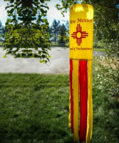 New Mexico Zia Symbol 40" Wind Sock