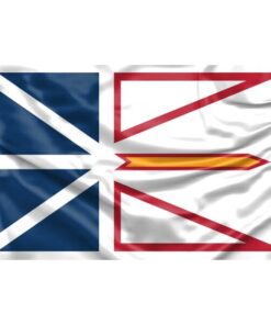 Perma-Nyl 3'x5' Nylon Newfoundland and Labrado Flag
