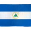 Nicaragua 3x5' Poly Flag