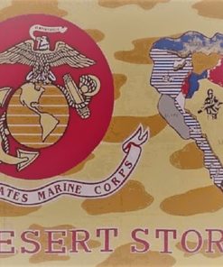 Desert Storm USMC Flag