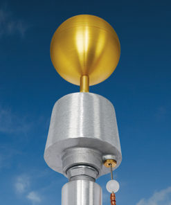 copper ball top for flagpole
