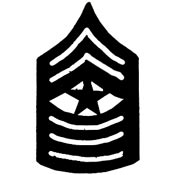 SGT Major (black)