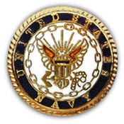 US Navy 1" Emblem