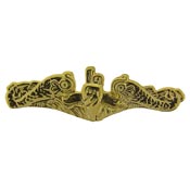 Sub Dolphin (1 1/2" gold)