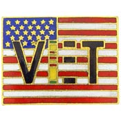 VN Veteran USA Flag