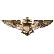 USN/USMC Aviator (gold) 2 3/4"