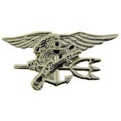 Seal Trident (Silver) 1 15/16"