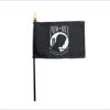 POW-MIA Rayon Stick Flag