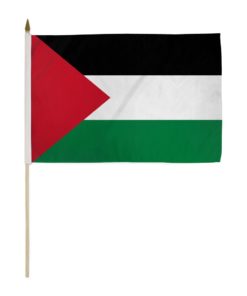 Palestine12"x18" Stick Flag