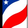 38'' x 138'' Pat Stars n Stripes Swirls Swooper Flag