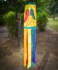 Pepper Fiesta Windsock, Pepper Fiesta 40inch Windsock, Pepper Fiesta 40" Windsock