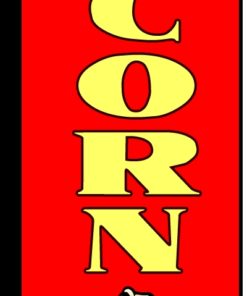 38'' x 138'' Popcorn Swooper Flag