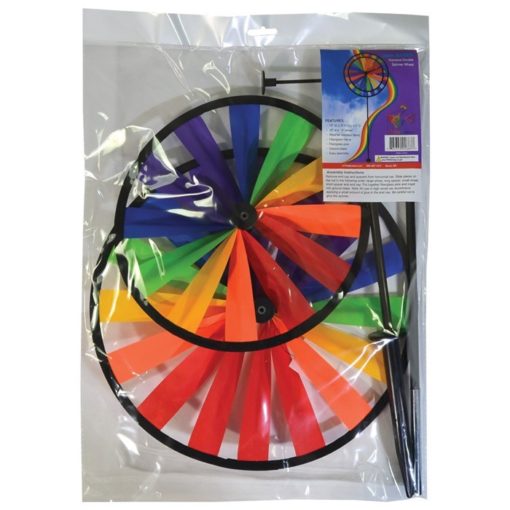 Rainbow 13" Double Wheel Spinners