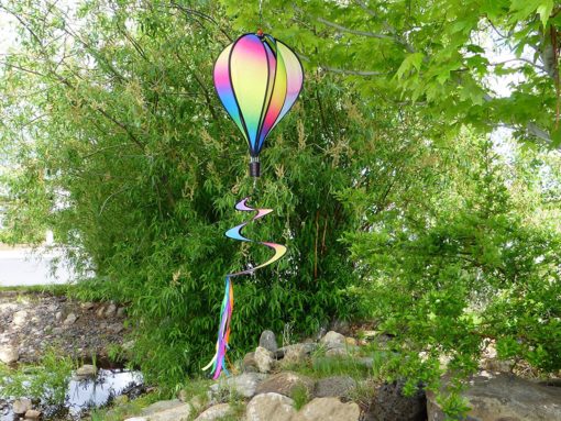 Blended Rainbow Hot Air Balloon